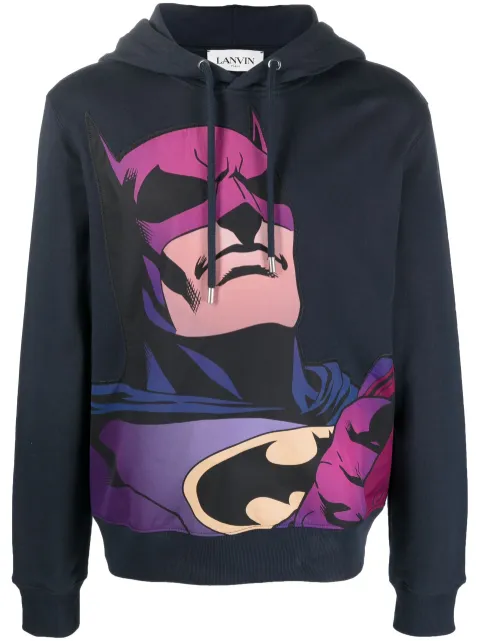 Lanvin sudadera con capucha y motivo Batman