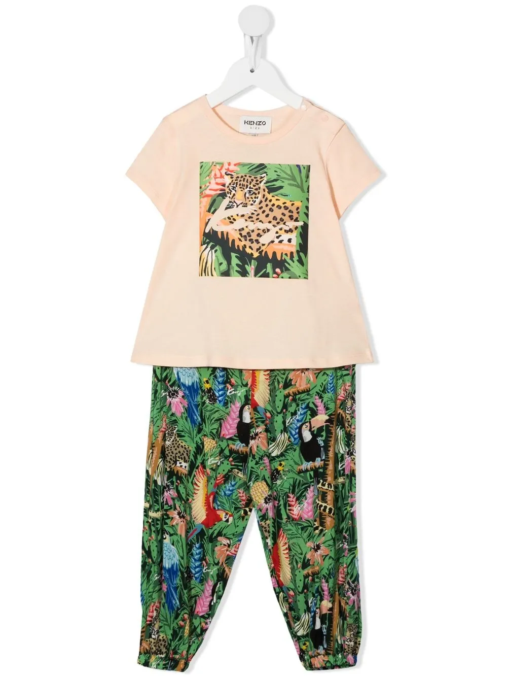 

Kenzo Kids set de dos piezas con animal print - 065 MULTICOLOR