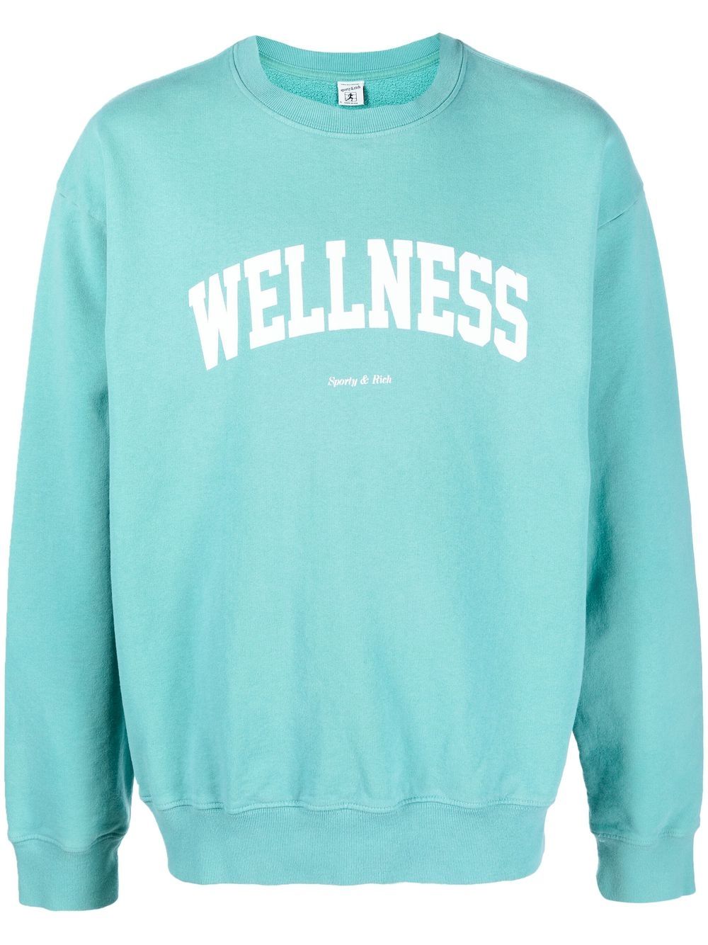 

Sporty & Rich sudadera con motivo Wellness - Azul