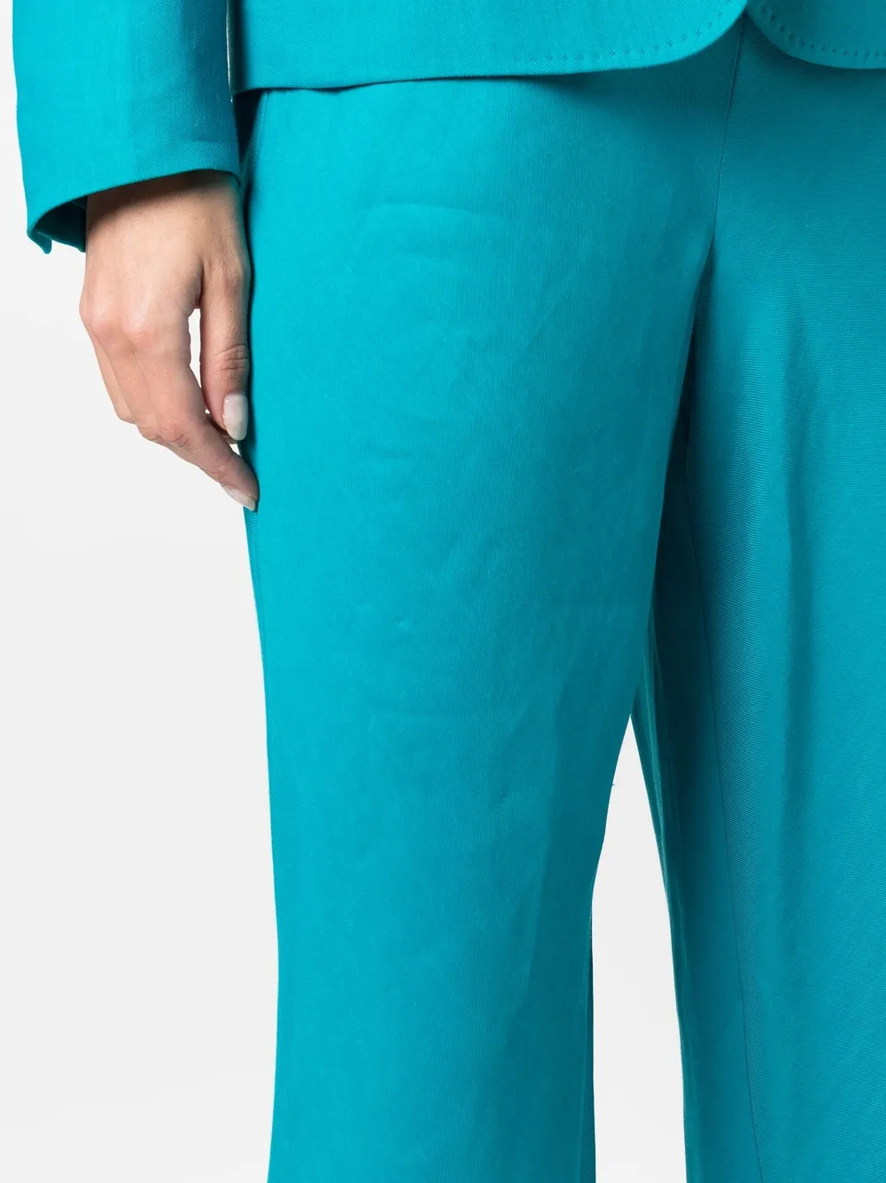 Alberta Ferretti Flared broek Blauw