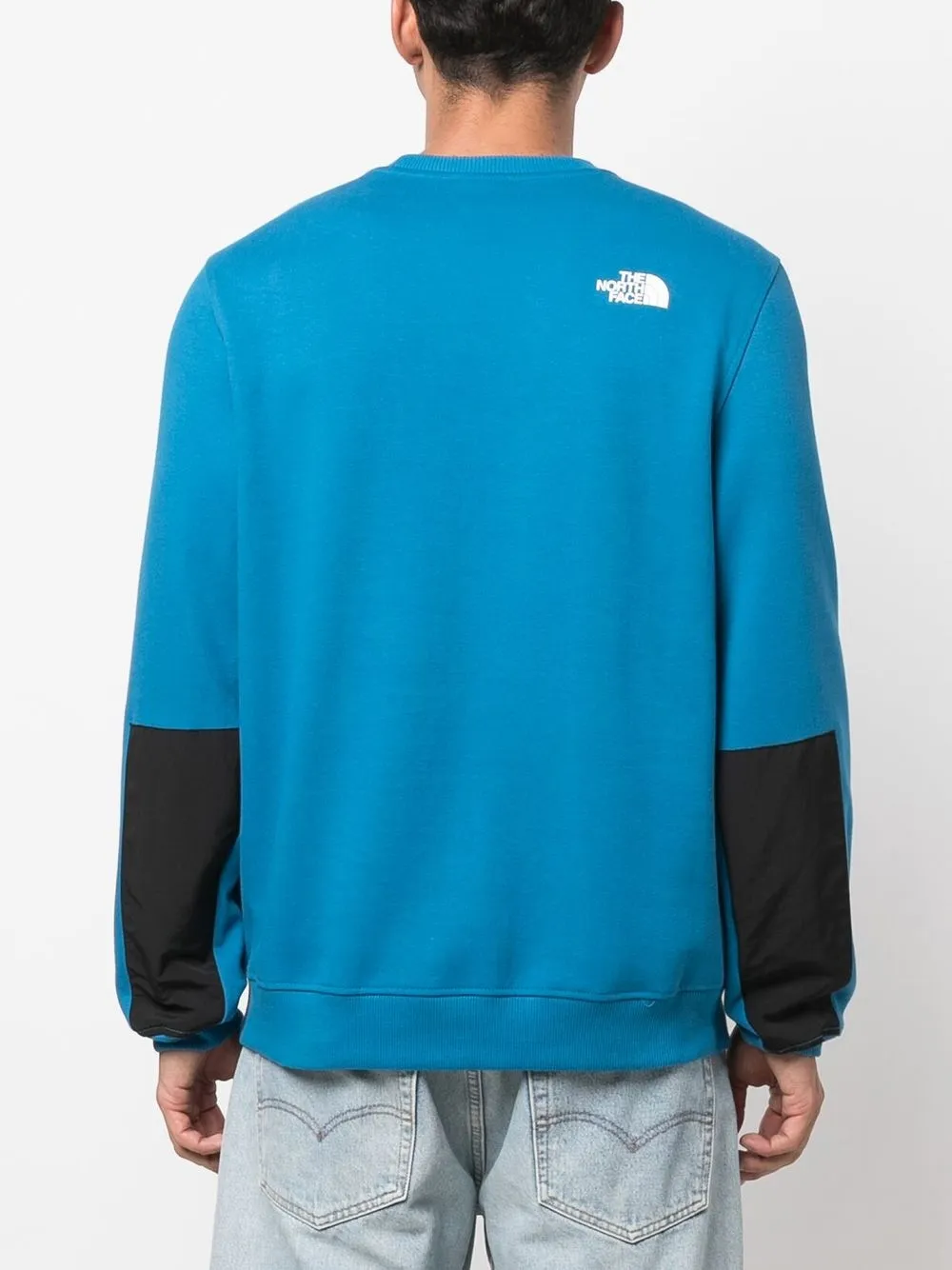 North face zip pocket crew clearance sweatshirt