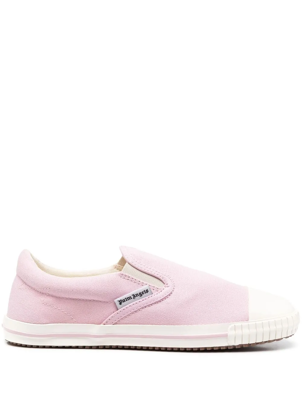 square-toe slip-on trainers