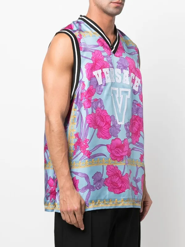 Versace ヴェルサーチェ フローラル タンクトップ - Farfetch