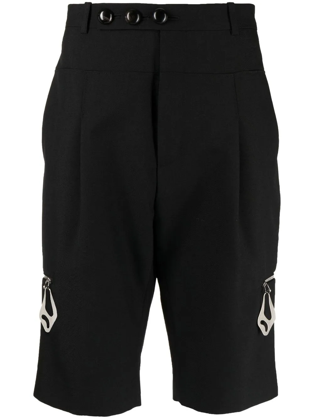 

Namacheko shorts de vestir con cierre - Negro