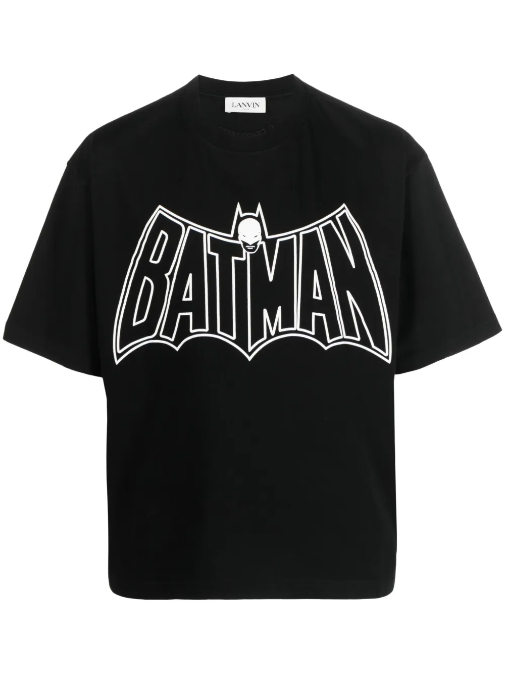 

Lanvin Batman logo-print T-shirt - Black