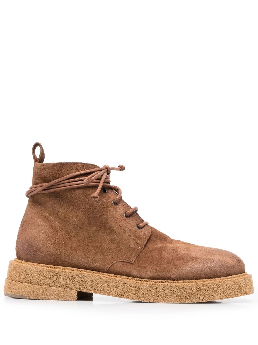 

Marsèll lace-up suede ankle boots - Neutrals