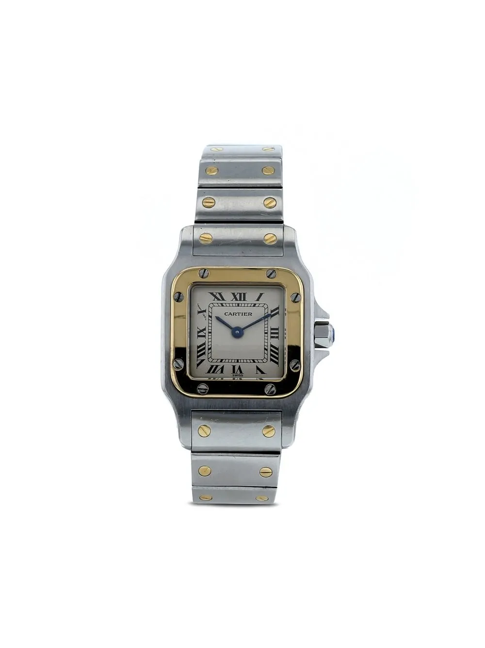 

Cartier reloj Santos Galbée 2000 pre-owned - Neutro