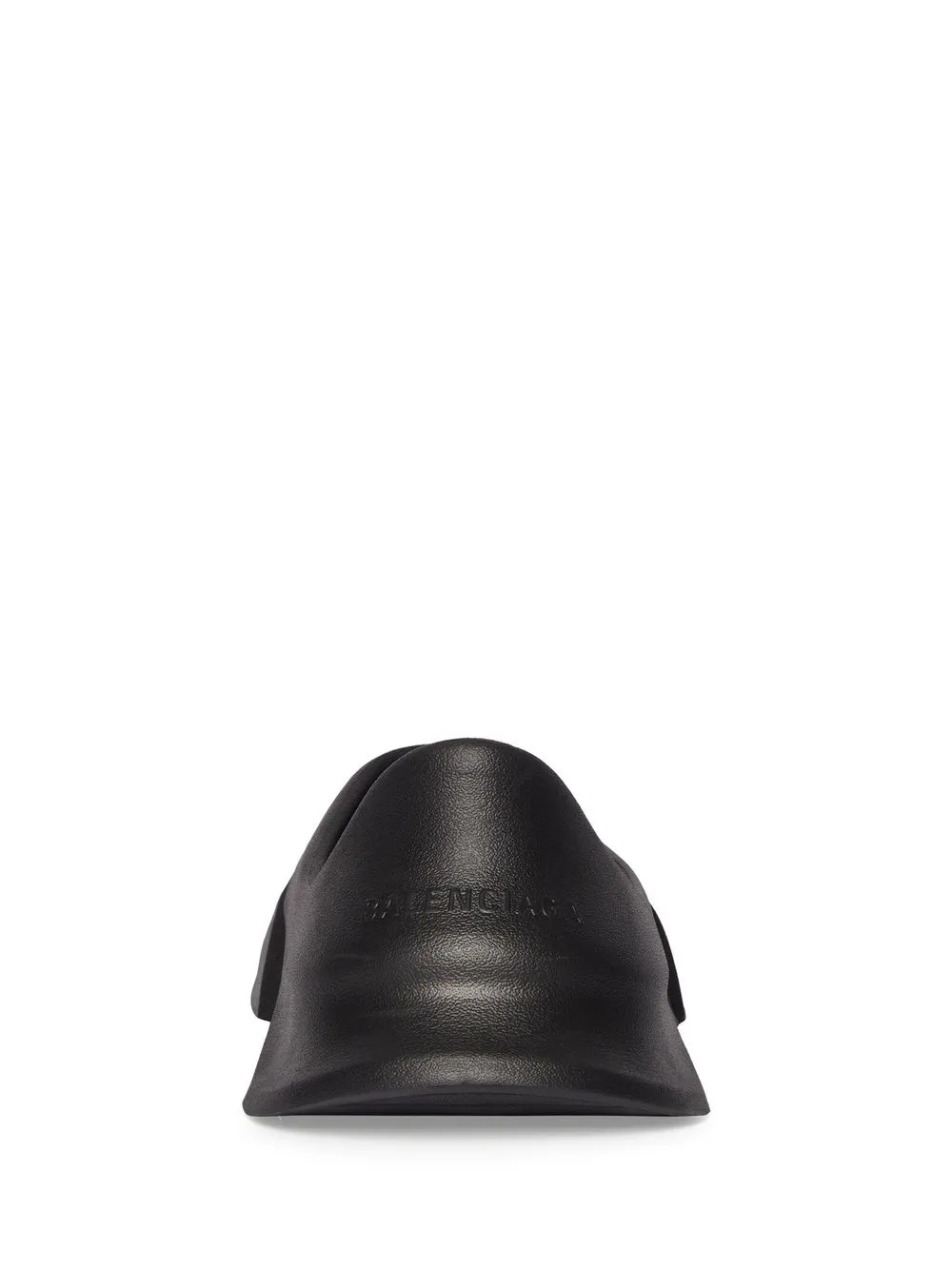 Shop Balenciaga Mold Closed Slip-on Sandals In Black