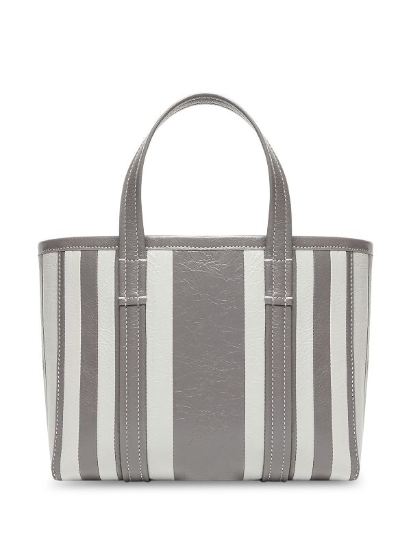 Balenciaga striped sales tote