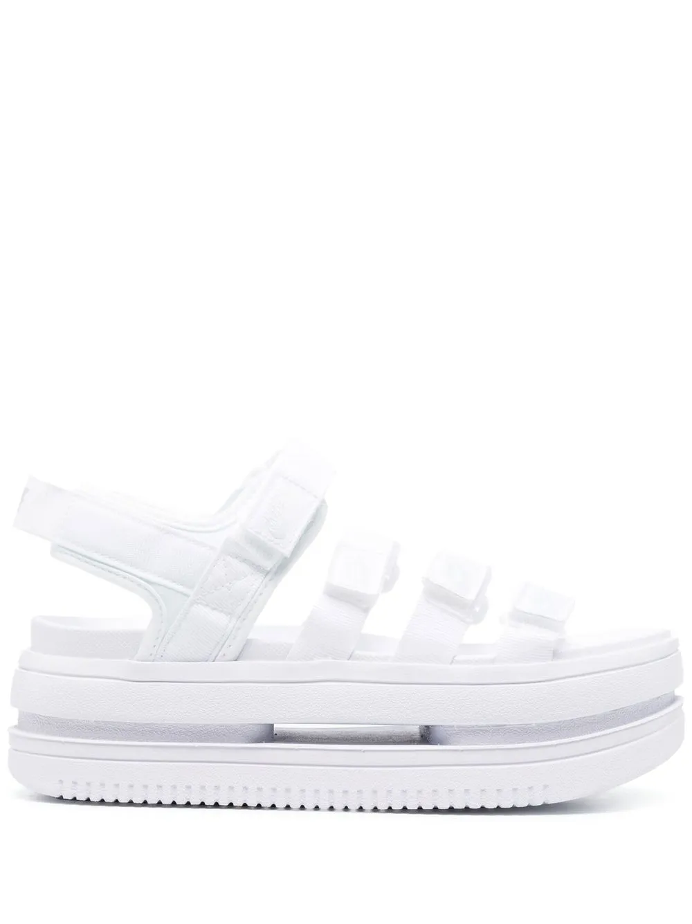 white nike sandals