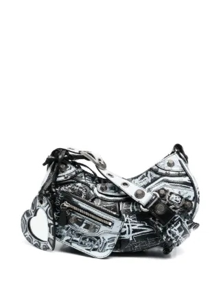 Balenciaga graffiti chain bag online