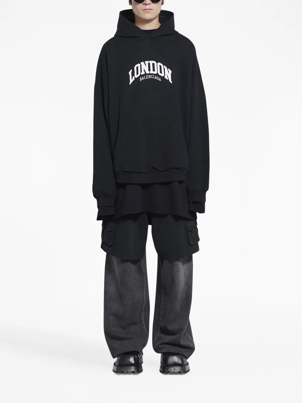 Balenciaga on sale cities hoodie