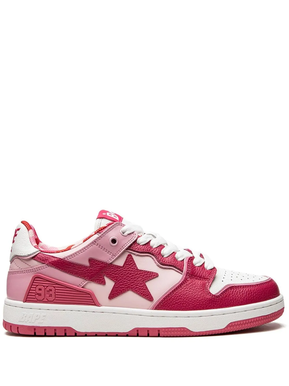 

A BATHING APE® tenis SK8 STA #2 M2 - Rosado