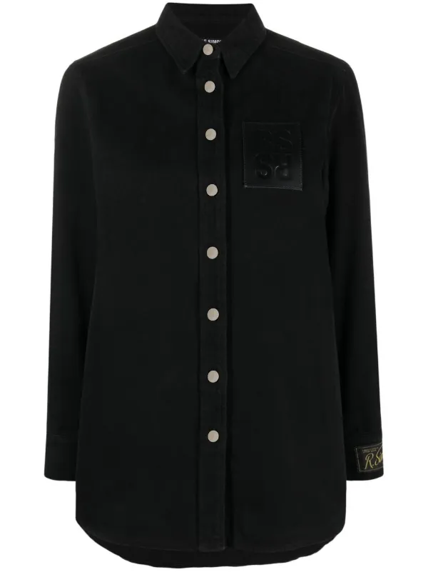 Raf simons hot sale denim shirt