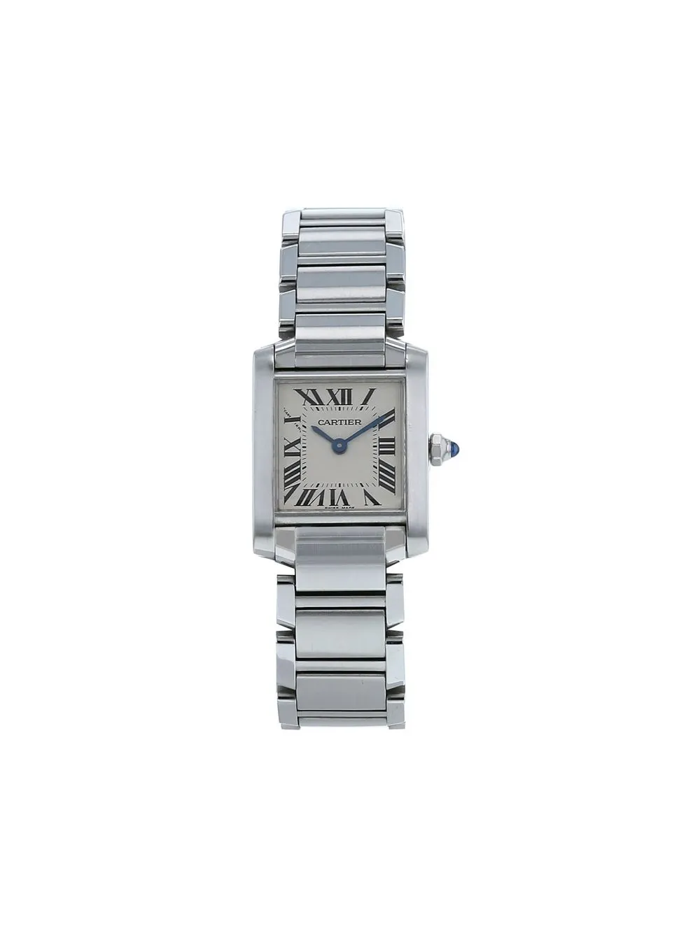 

Cartier 2003 pre-owned Tank Française 20mm - White