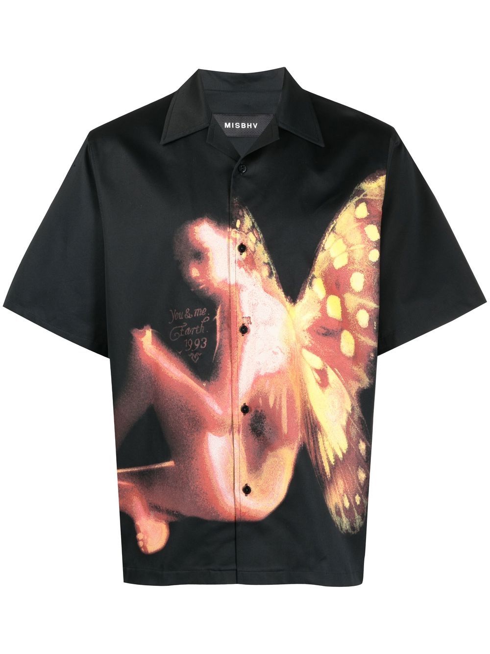 

MISBHV camisa bowling Metamorphosis - Negro