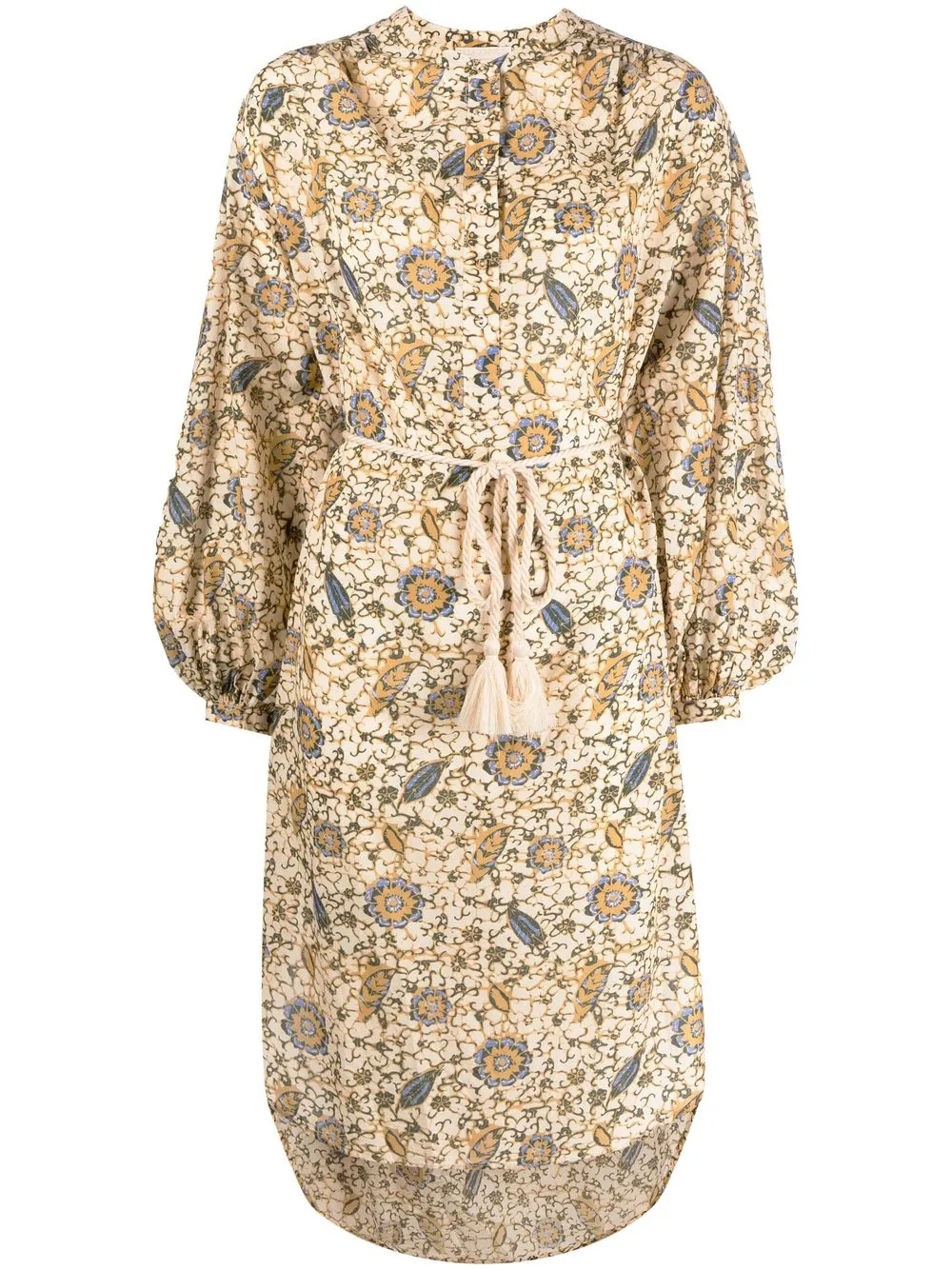 ULLA JOHNSON AGADIR FLORAL PRINT DRESS