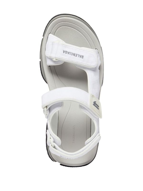 Balenciaga store white sandals