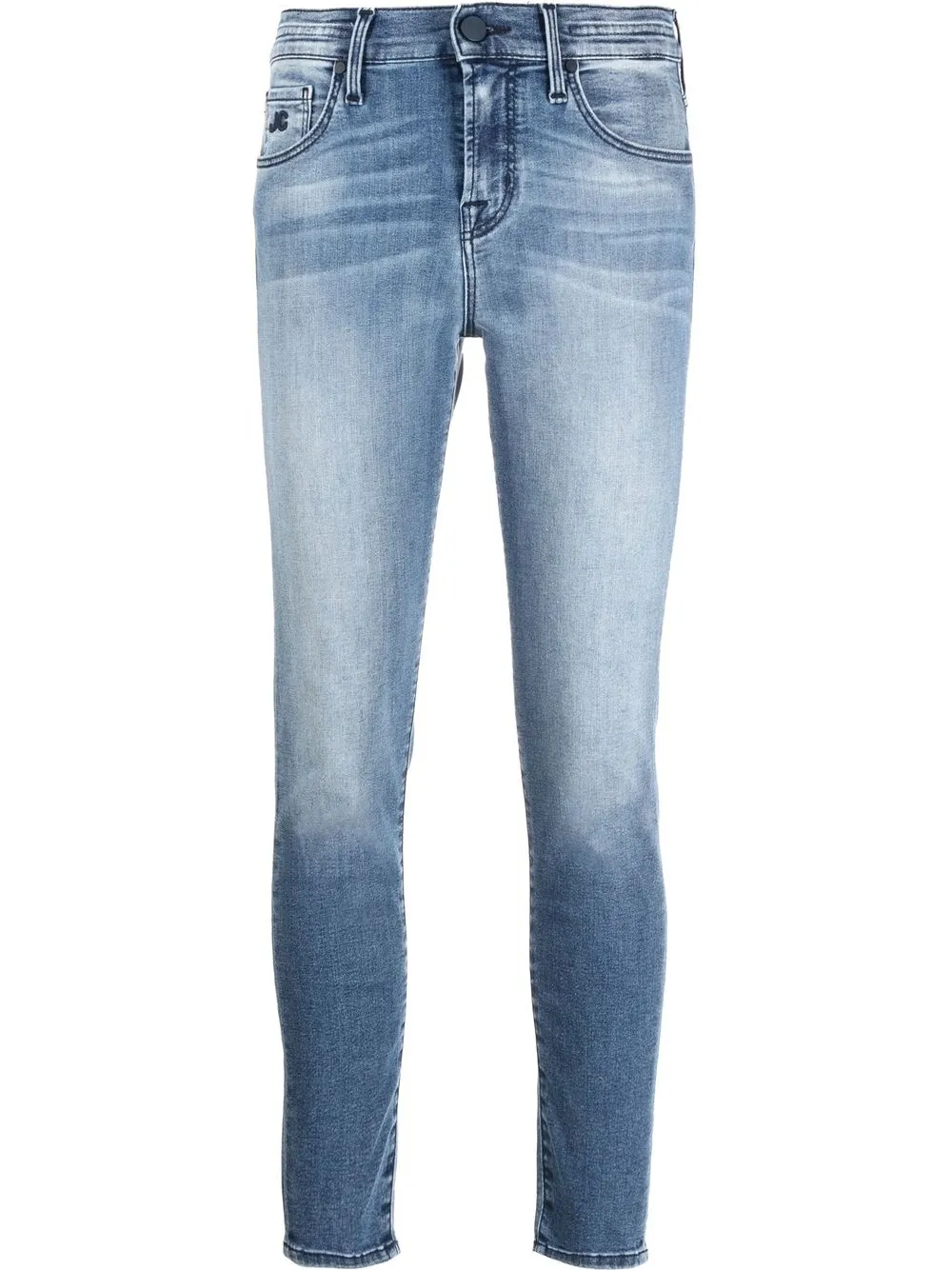 

Jacob Cohen skinny jeans con tiro medio - Azul