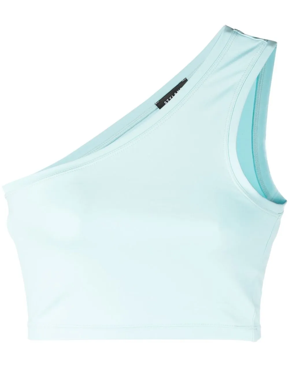 

STYLAND one shoulder vest top - Blue