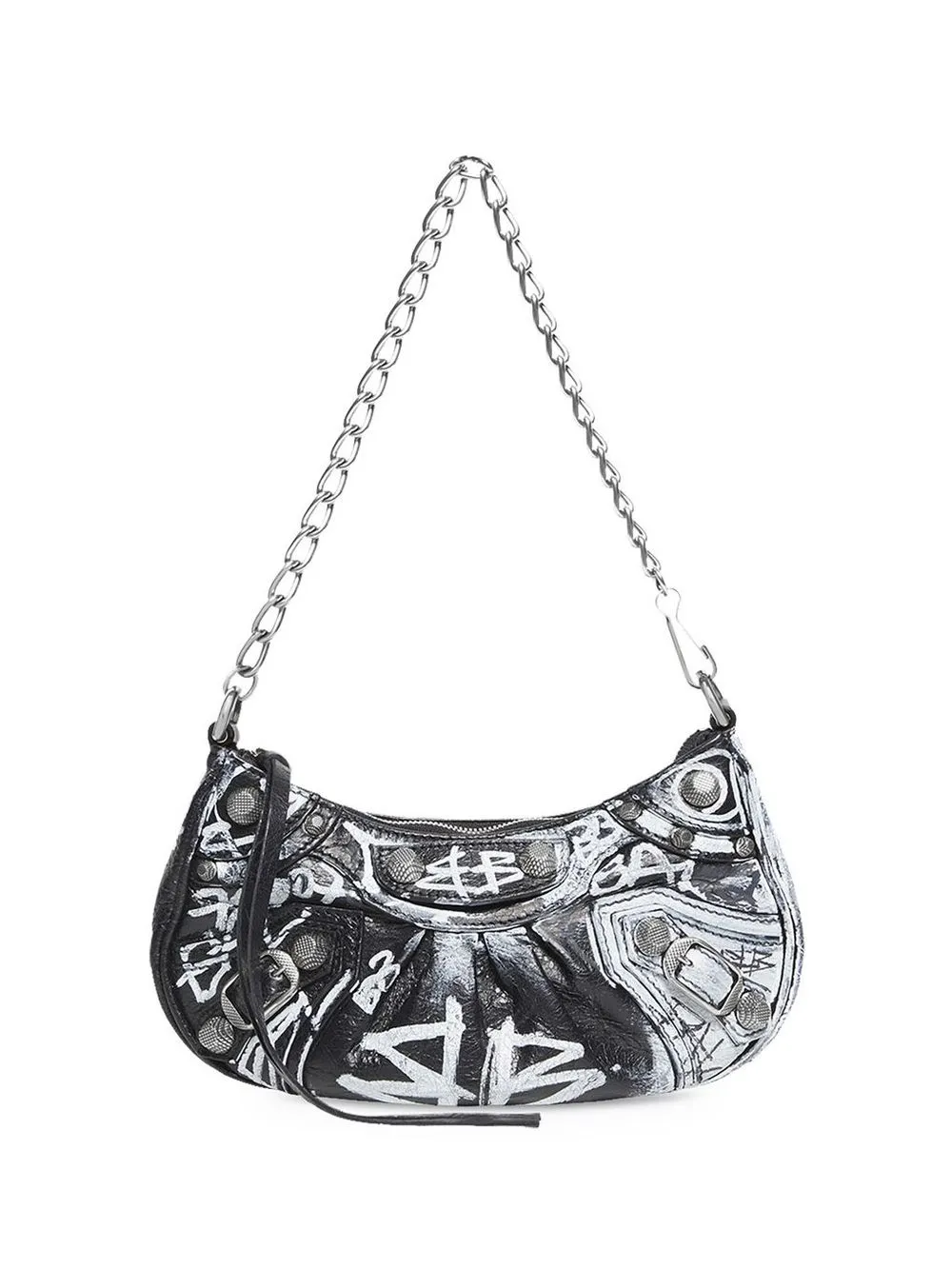 BALENCIAGA LE CAGOLE GRAFITTI MINI BAG