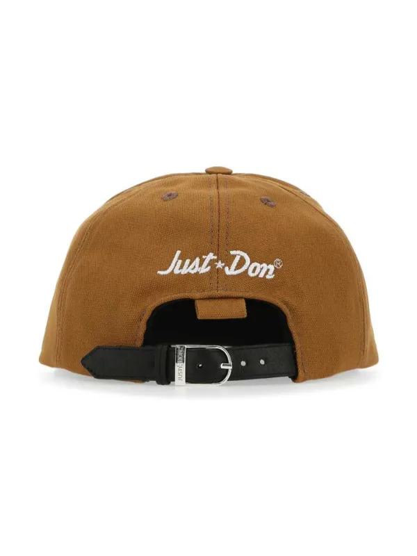 Just Don The Sound Strapback Cap | Brown | FARFETCH