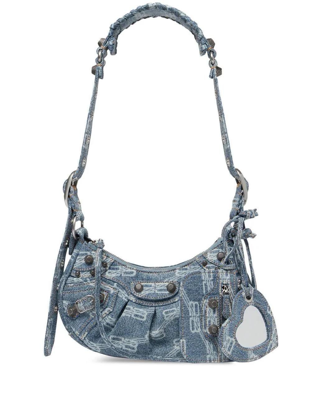 Image 1 of Balenciaga bolso de hombro Le Cagole XS con monograma BB