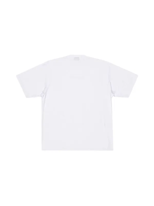 Balenciaga plain white t hot sale shirt