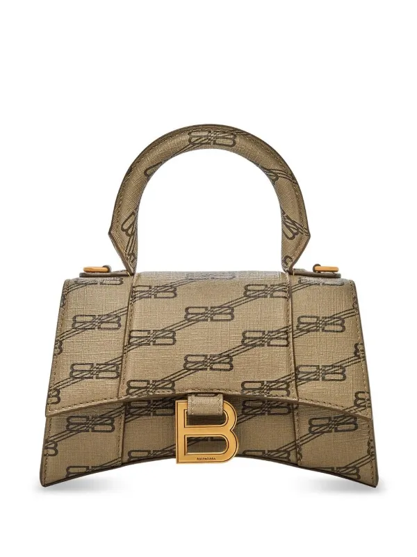 Balenciaga Hourglass Monogram Xs Shoulder Bag