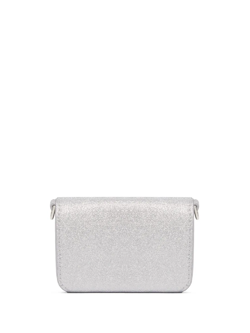 Balenciaga portefeuille pliant à paillettes - Argent Top Merken Winkel