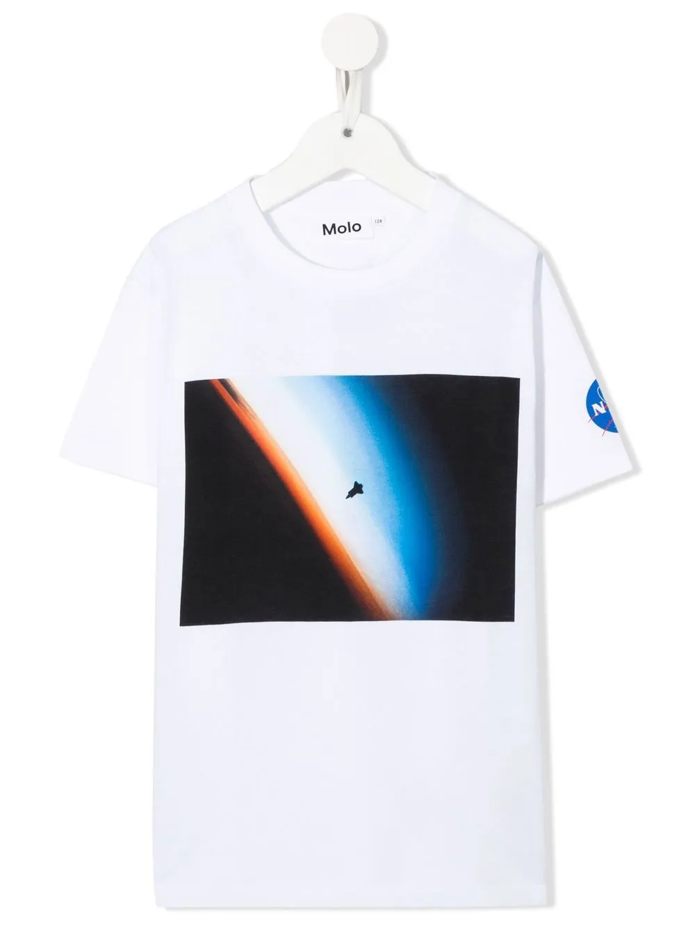 

Molo playera con estampado Roxo Nasa - Blanco