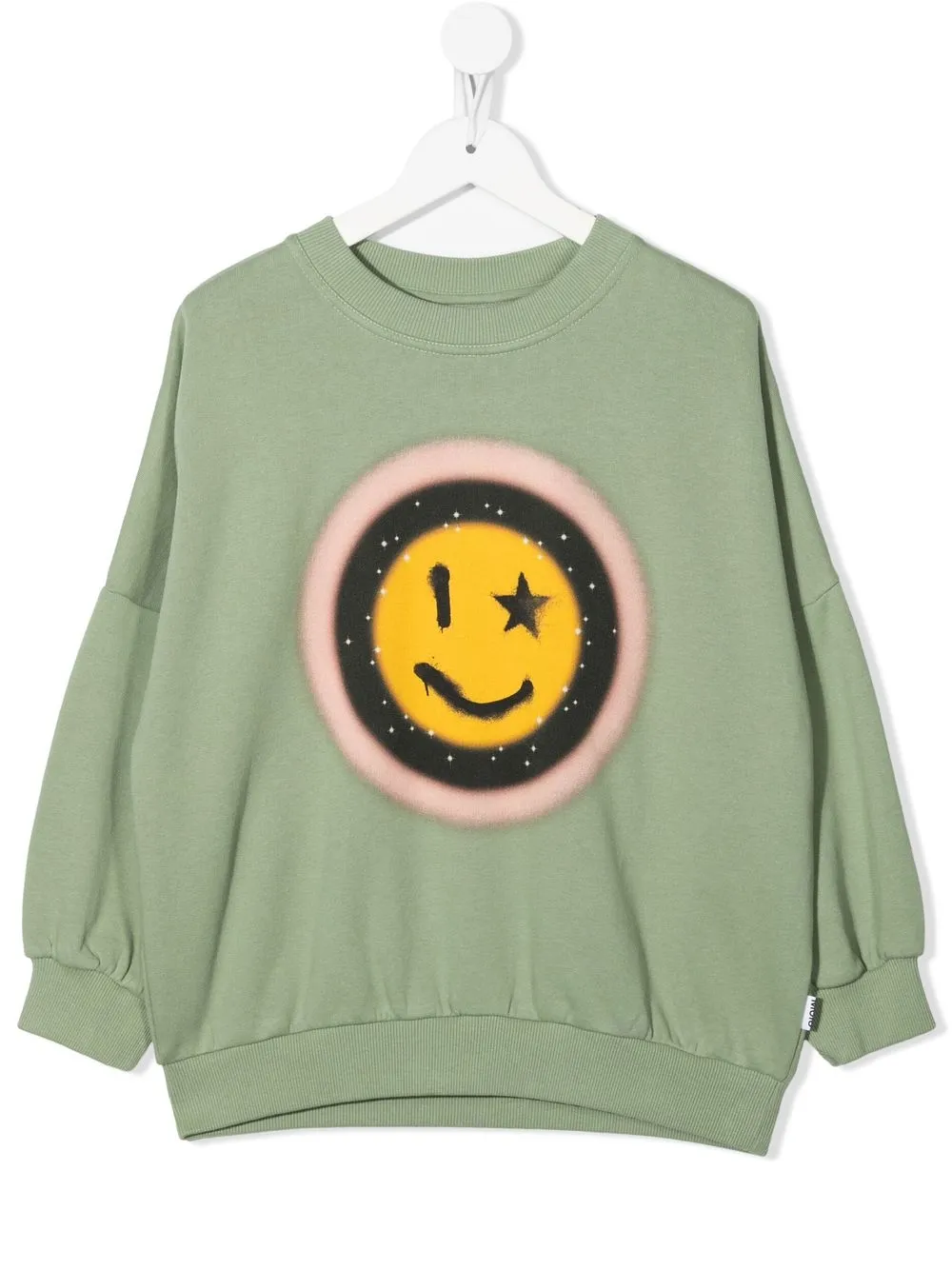 

Molo Marika smile print sweatshirt - Green