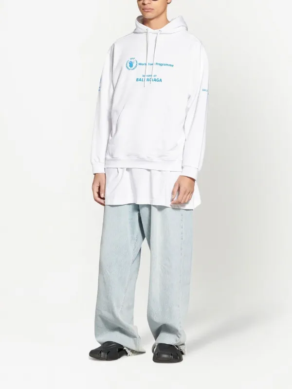 Balenciaga World Food Programme Hoodie - Farfetch