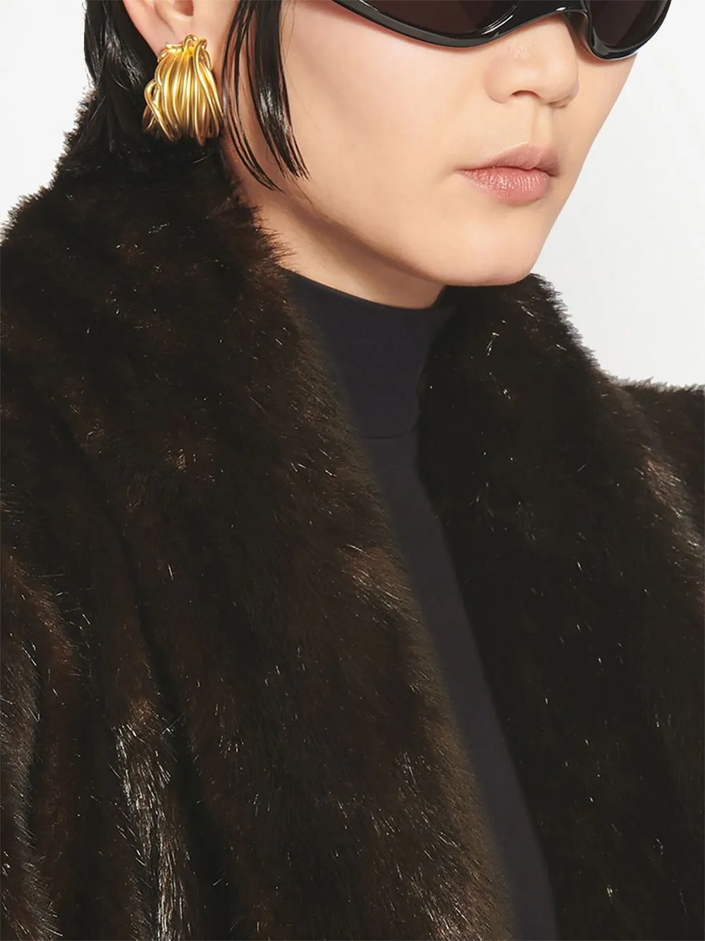 Balenciaga Wire Hoop Earrings Farfetch