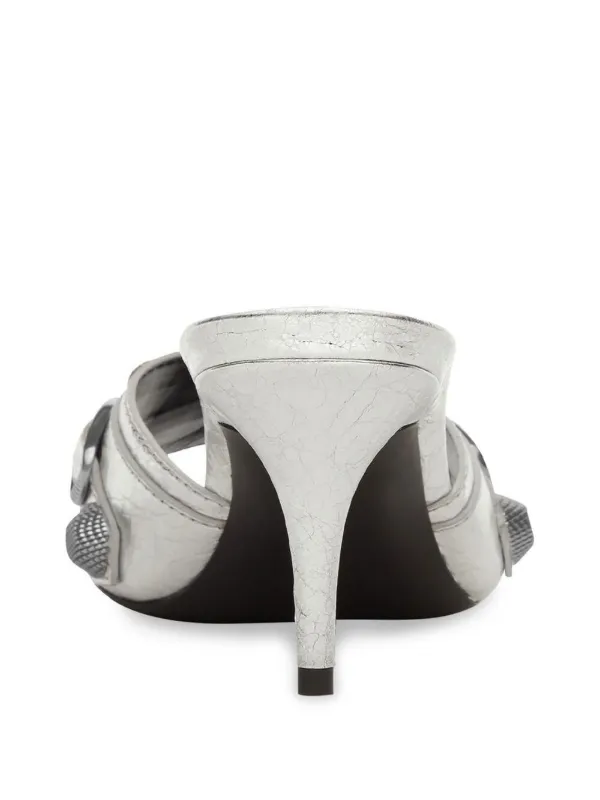 Balenciaga heels sales silver