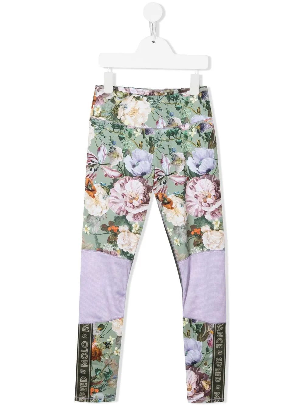 

Molo leggins Olympia con estampado floral - Verde