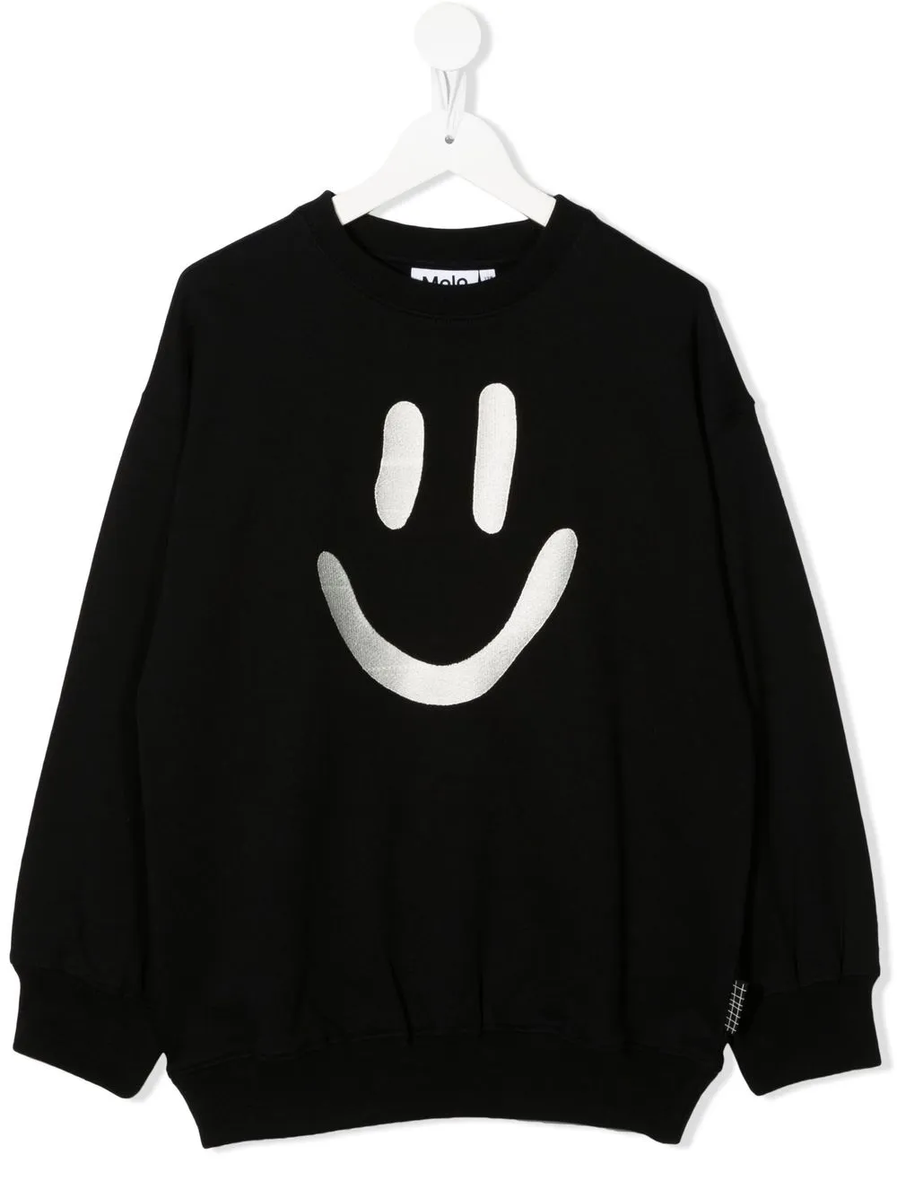 

Molo Mar smiley face-print sweatshirt - Black