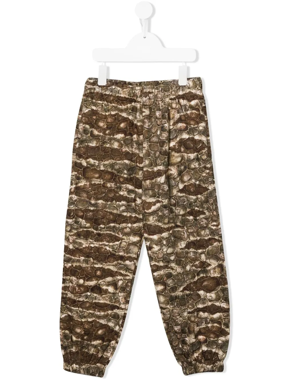 

Molo pantalones Adan con animal print - Verde