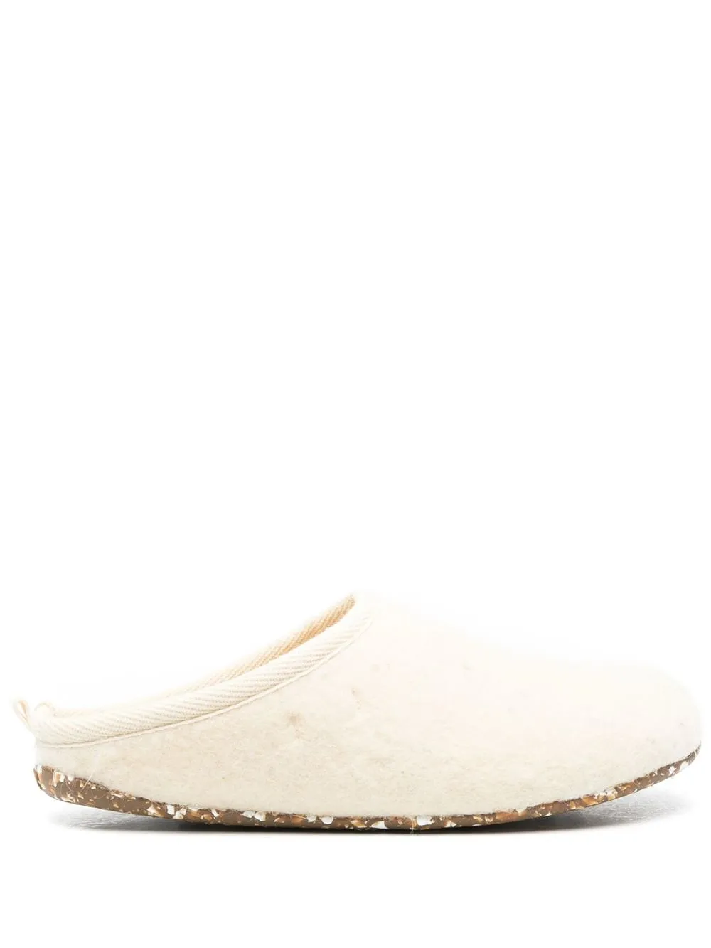 

Camper Wabi speckle-sole wool slippers - Neutrals