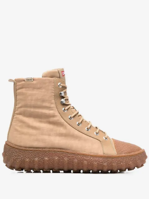 Camper Ground lace-up ankle boots