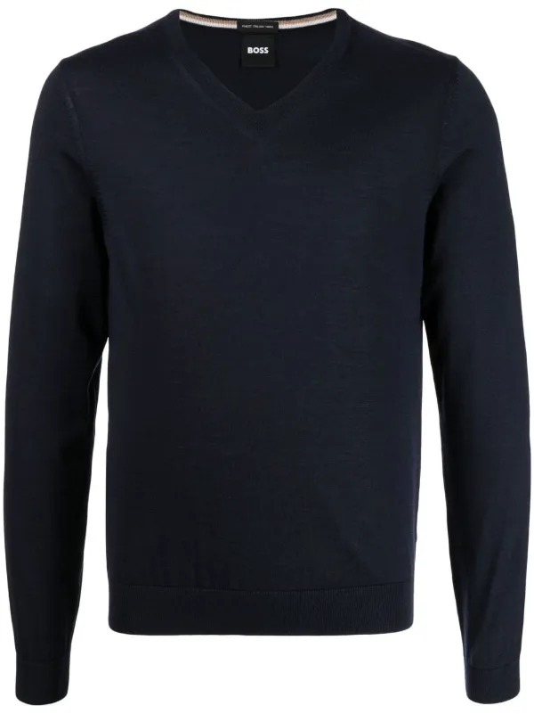 BOSS V-neck Jumper - Farfetch