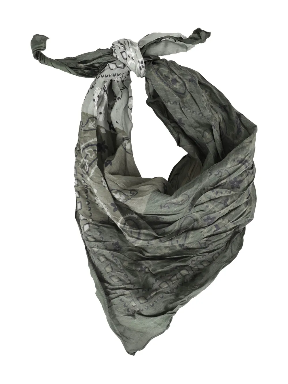 Altea écharpe à imprimé bandana | vert | Image 1