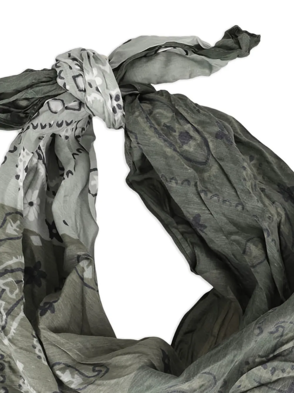 Altea Sjaal met print - Groen