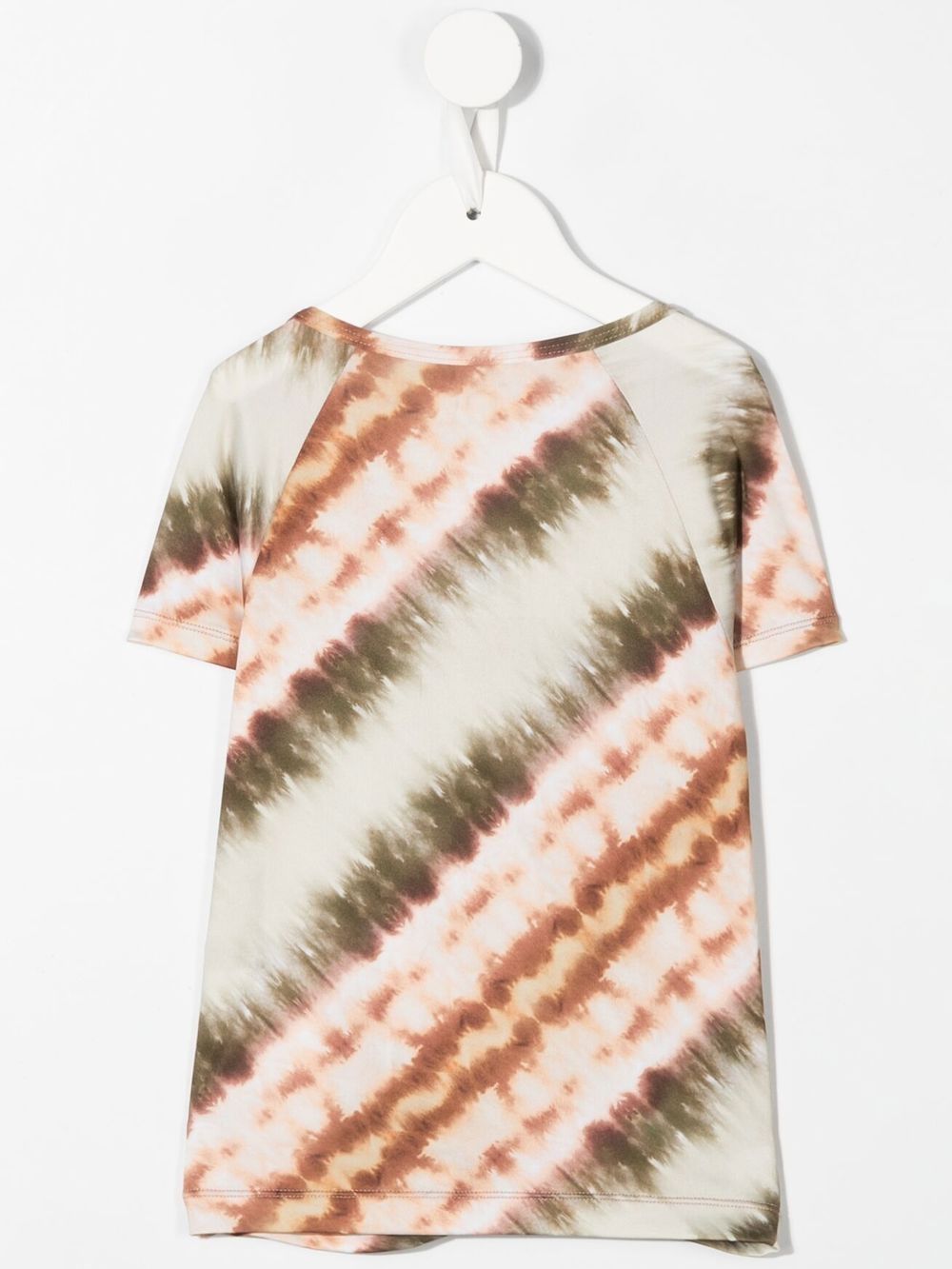 Molo T-shirt met tie-dye print - Beige