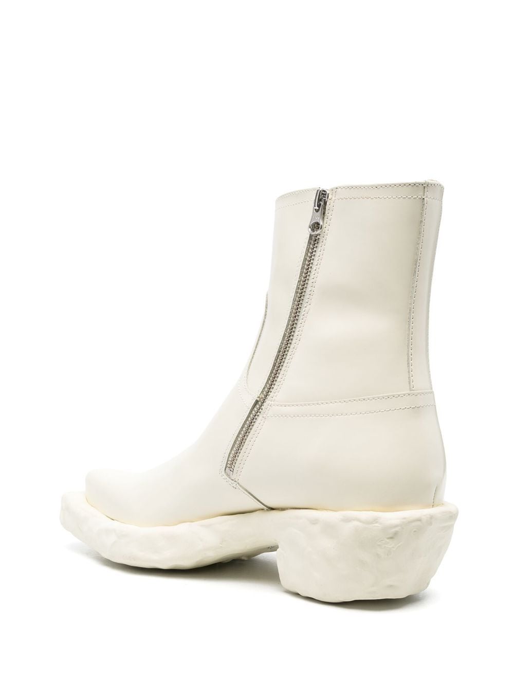 Shop Camperlab Venga Leather Ankle Boots In Neutrals