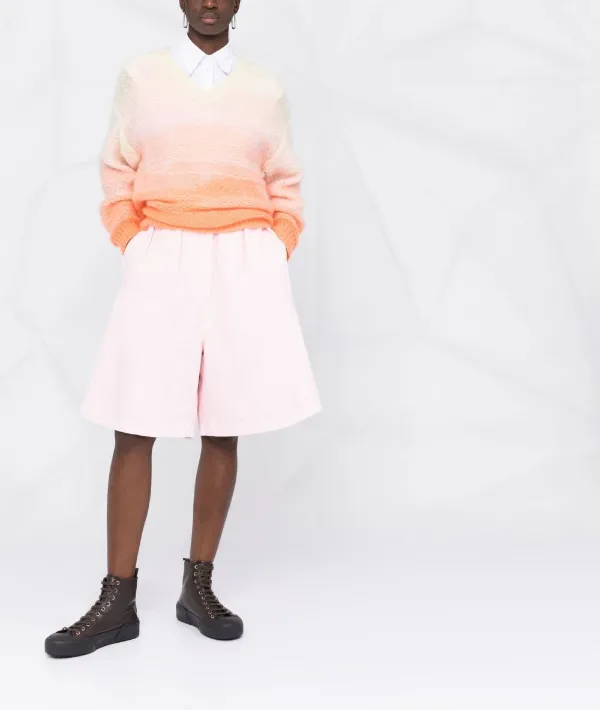 Raf Simons デニムショーツ | ピンク | FARFETCH JP