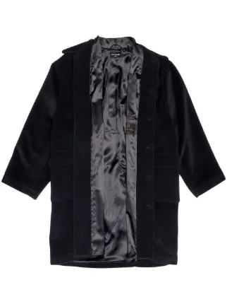 balenciaga layered coat