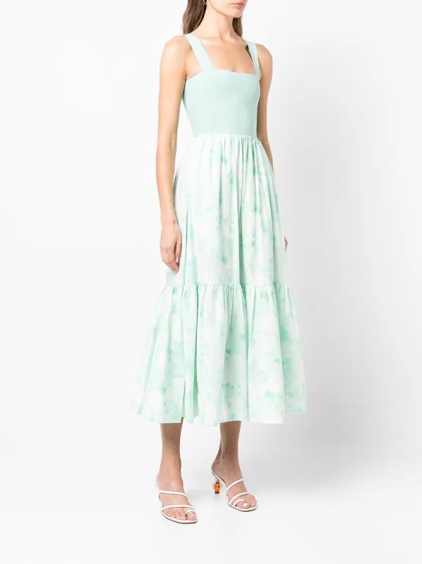 Tanya Taylor Gianna Haze-print Midi 
