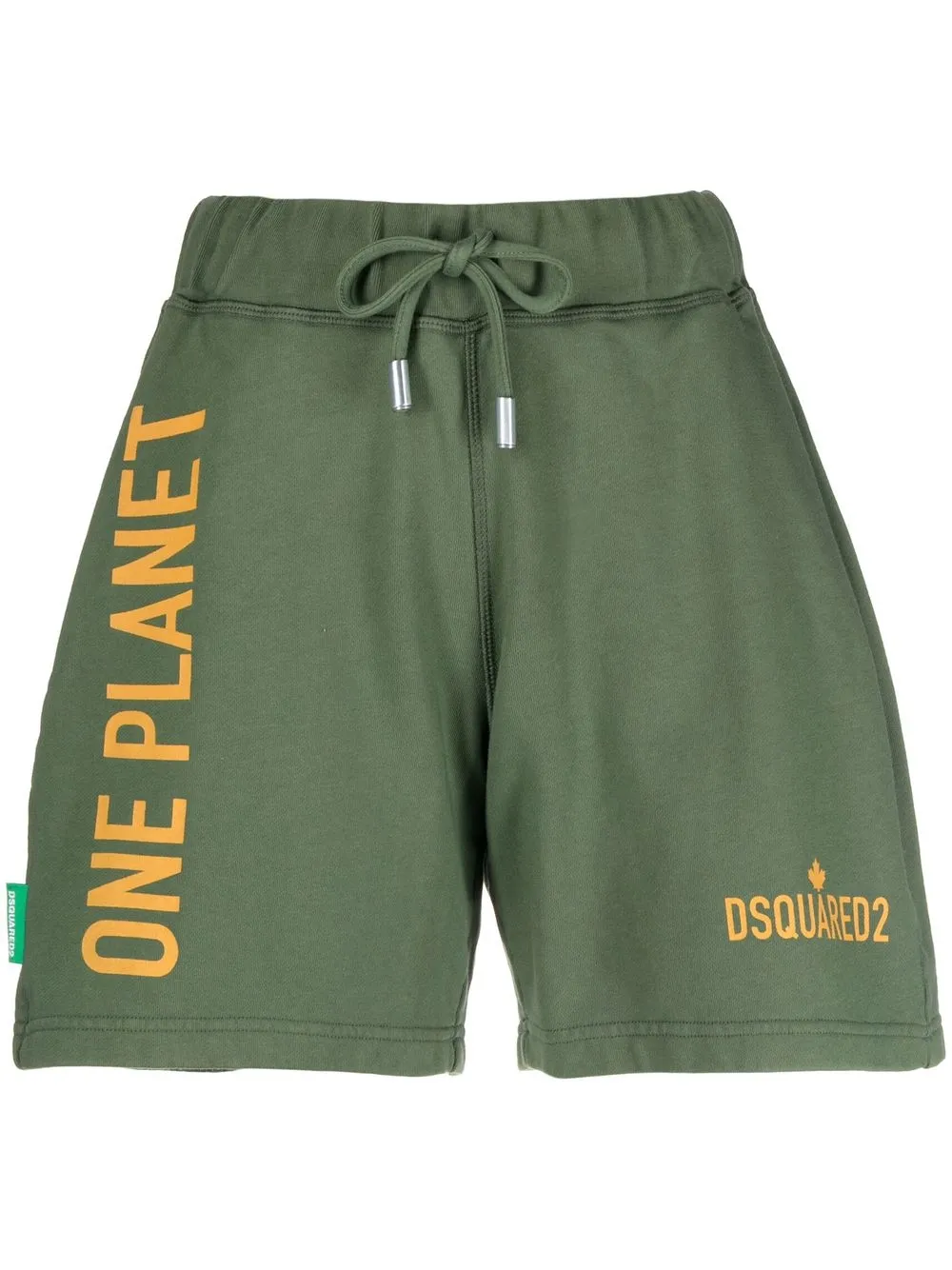 

Dsquared2 shorts con estampado One Planet - Verde