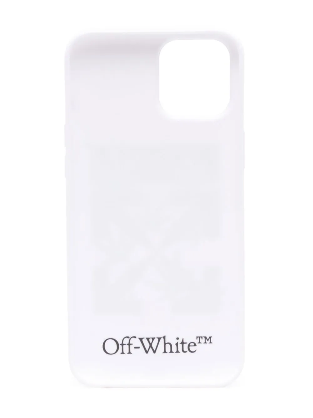 Off-White Telefoonhoesje met logoprint - Wit